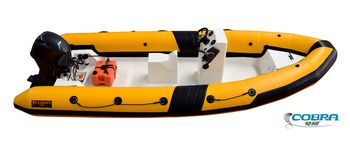 Embarcación semirrigida Cobra 520T