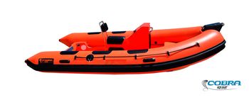 Embarcación semirrígida Cobra 430 salv