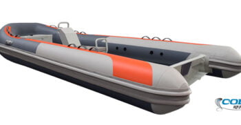 Embarcación semirrigida aluminio Cobra 500 Alum PVC Grey 2