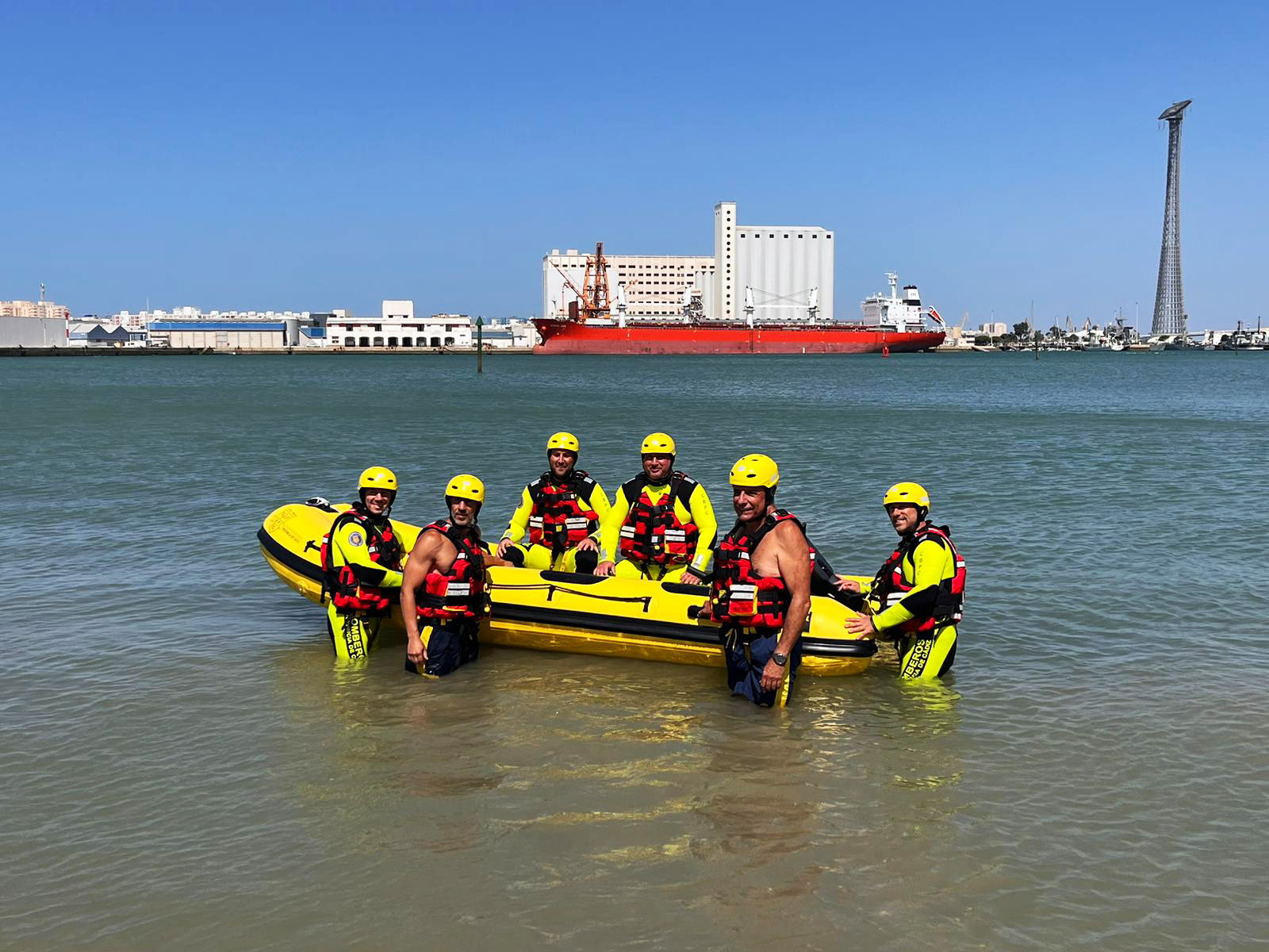 Semirrígidas Cobra hace entrega de 3 embarcaciones semirrígidas a los bomberos de la provincia de Cádiz - Entrega Cádiz