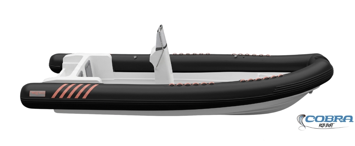 Embarcación semirrígida profesional Cobra Ribs 799 Diving de 8 metros para centros de buceo y transporte de pasajeros.