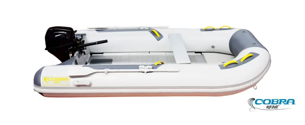 Embarcación neumática Cobra 330 Dingui con suelo de aluminio rígido y tejido de PVC de 1,2mm.