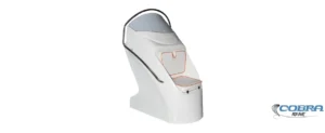 Consola central C6 de fibra de vidrio blanca para embarcaciones semirrígidas y neumáticas Ribs.
