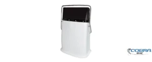 Consola de mando C5 minimalista y funcional para embarcaciones semirrígidas con gran superficie para instrumentos.