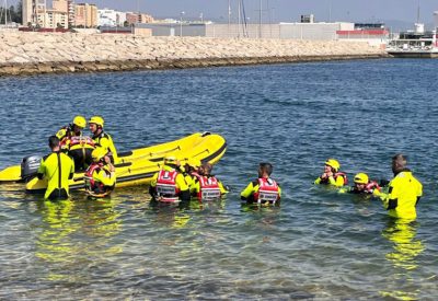 Entrega de embarcaciones semirrígidas Cobra de salvamento y rescate al Consorsio de Bomberos de la Provincia de Cádiz.