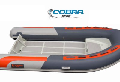 Gama de semirrígidas Cobra de 4 metros en fibra y aluminio para recreo, pesca y buceo.